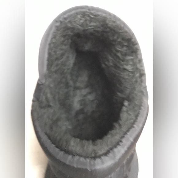LLS Women’s Ankle Snow Booties, Size 5, Black, Boots, Fuzzy Inside, Warm - NEW - Picture 7 of 9